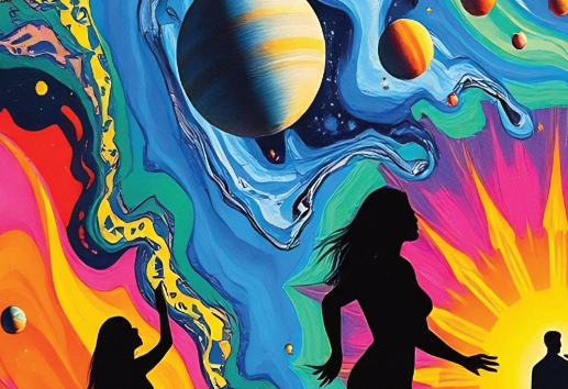 "CosmicWonders" - Women Premium T-Shirt
