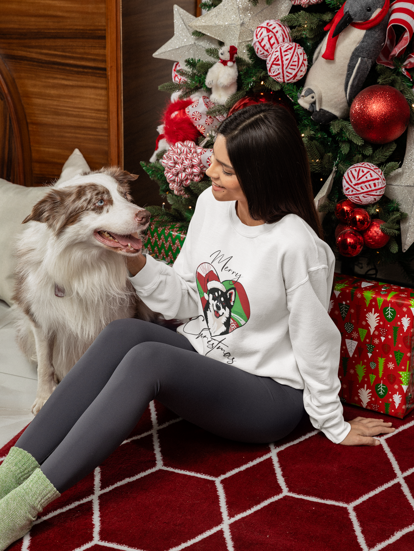 "AkitaXmas" - Unisex Sweatshirt