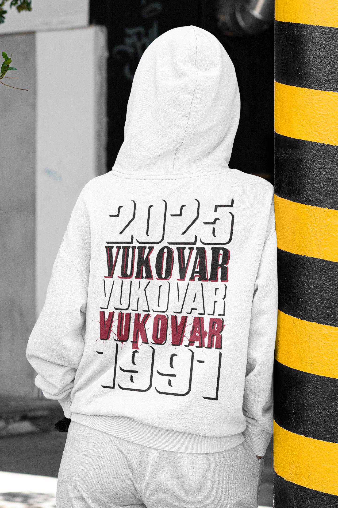 "endure.emerge.evolve - Vukovar 1991-2025" - Unisex Hoodie