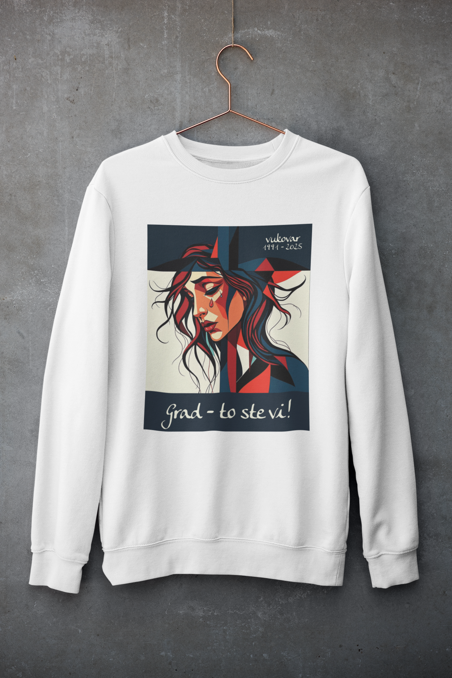 "Grad - To ste vi!" - Unisex Sweatshirt